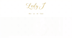 Desktop Screenshot of lady-j.com