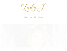 Tablet Screenshot of lady-j.com